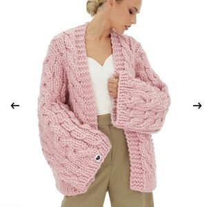 Mumshandmade chunky knit sweater